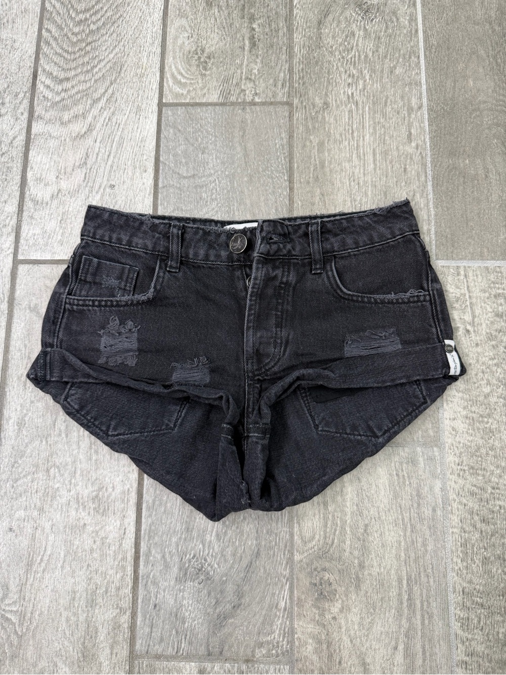 One Teaspoon Low Rise Jean Short